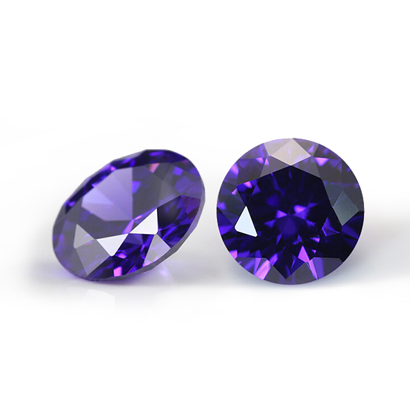 Amethyst Cubic Zirconia 2