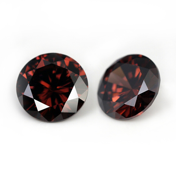 Coffee Cubic Zirconia 3