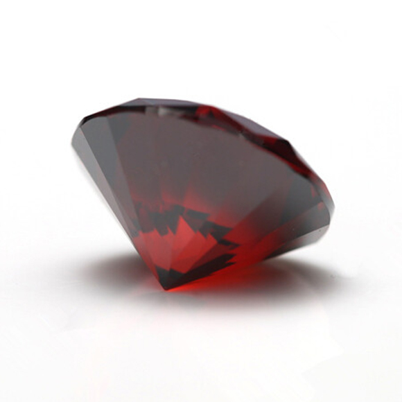 Garnet on sale cubic zirconia