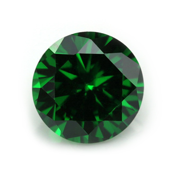 Green Cubic Zirconia 2