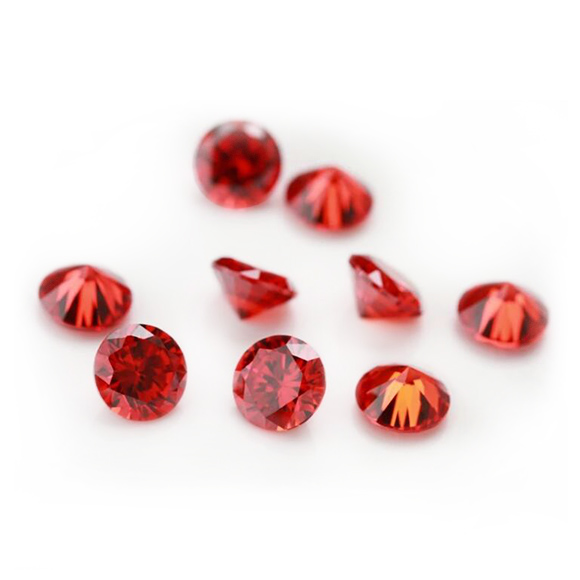 Orange Cubic Zirconia 2