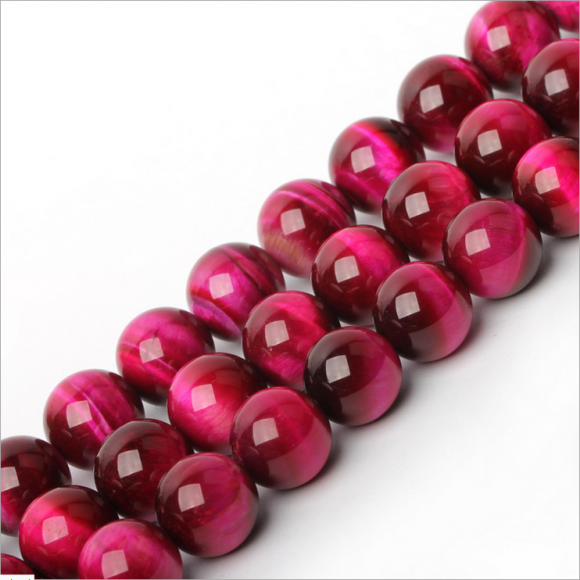 red tiger eye beads